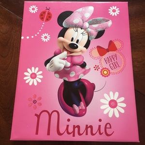 Minnie Mouse canvas pic 11x14
